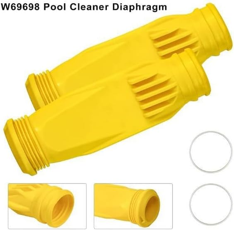 Baracuda Diaphragm Cassette Replacement for Zodiac Pool Cleaners, 2 Pack, Silicone, G2 G3 G4 W81710 W69698 image number 2