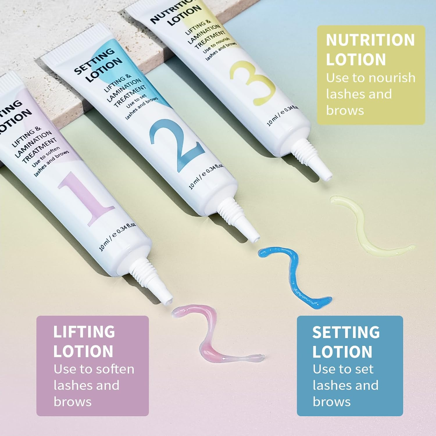 Libeauty Lash Lift Kit, Brow Lamination Kit, Lash Perm Kit, Eyelash Perm Tube Design, Precise Control, Convenient Storage, Simple Operation, Suitable for Home and Salon image number 6