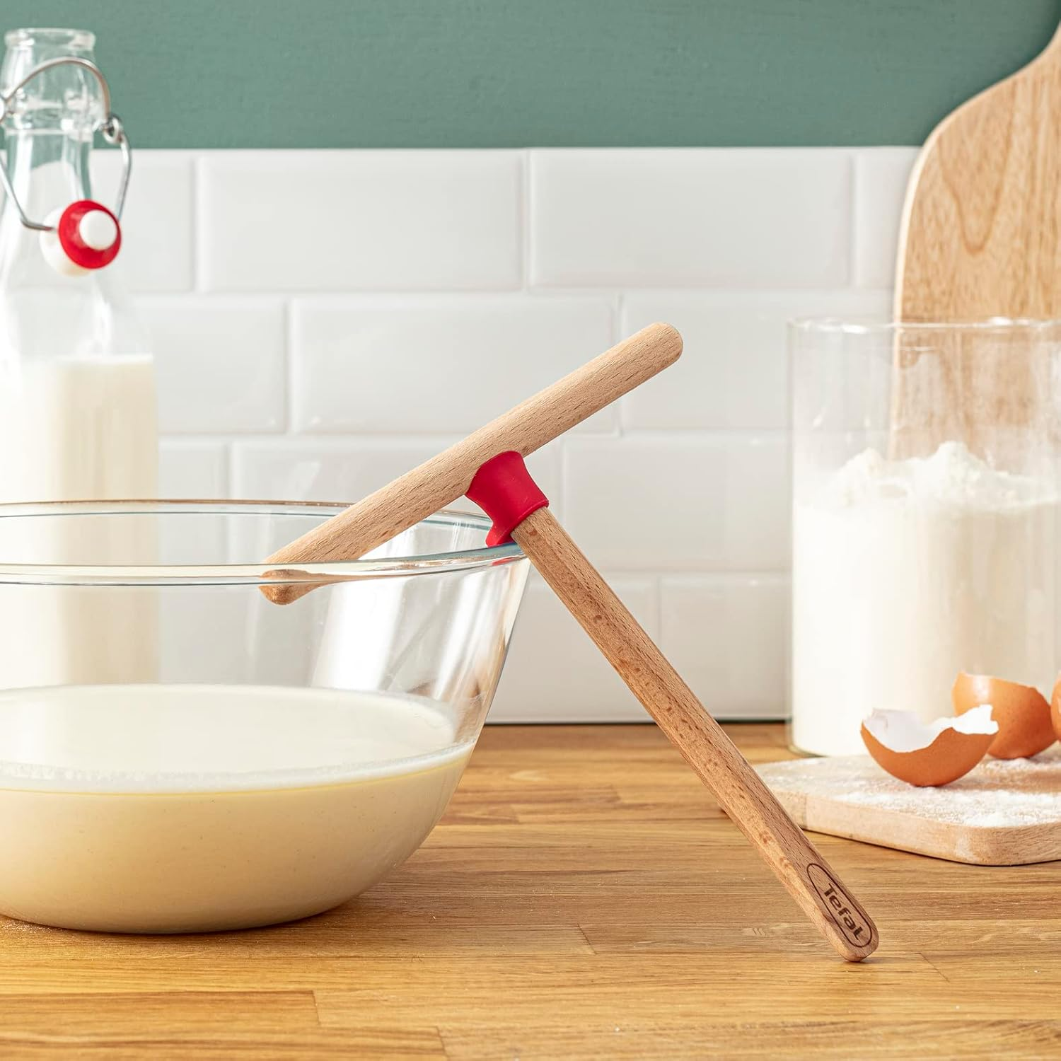 Tefal - K2306014 - Ingenio Bois - Pancake Distributor, 2.1 X 22.8 X 15 Cm image number 6