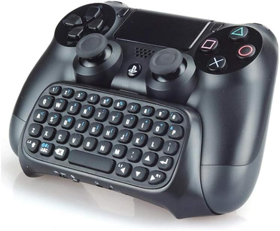 Numskull Sony Playstation 4 Bluetooth Wireless Mini Keyboard Gadget, Wireless Bluetooth Chat Pad with Voice Chat Speaker for PS4 Dualshock 4 Controller image number 4