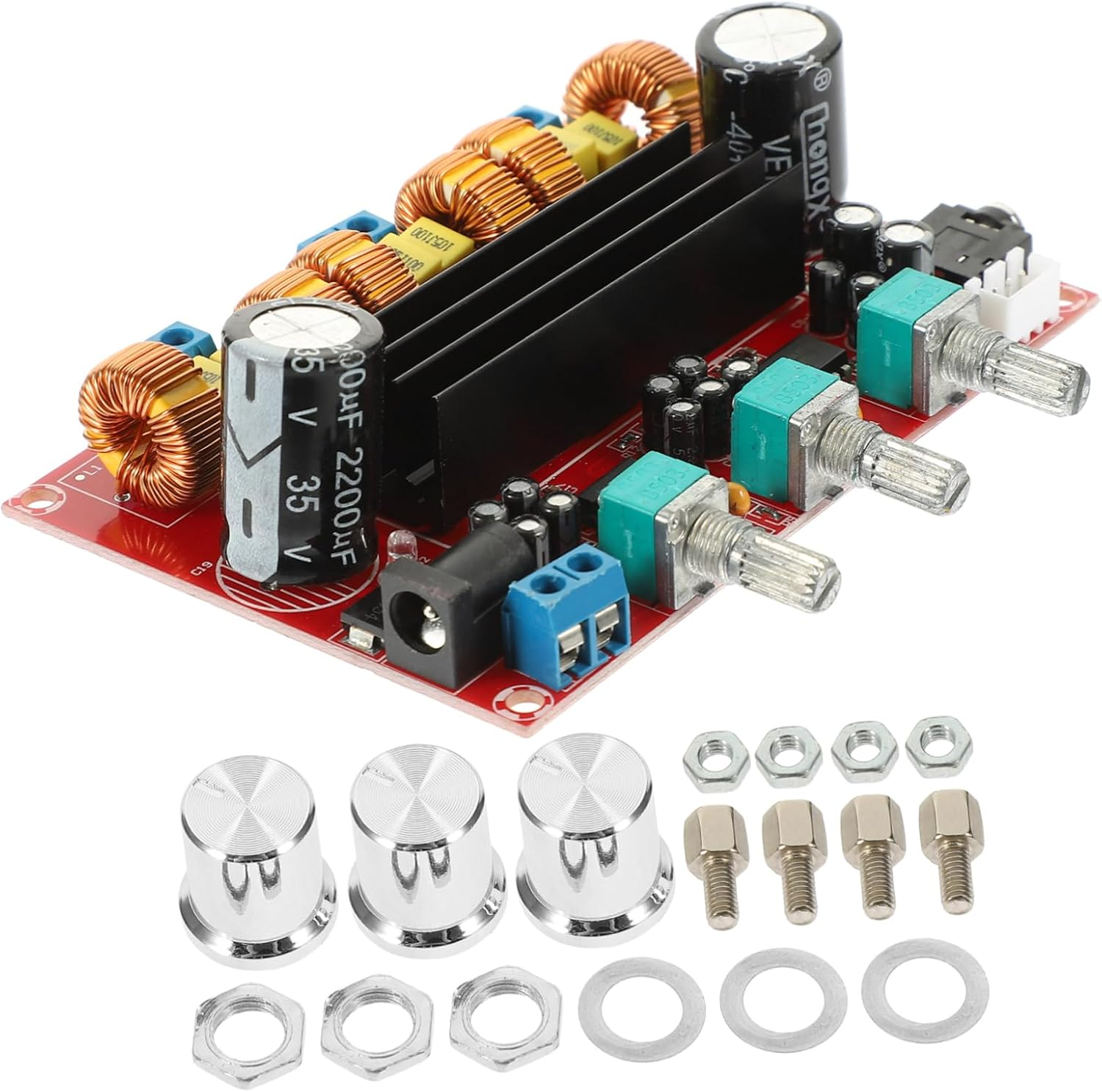 HOMSFOU Channel Amplifier Board Audio Amplifier Module for Home -Fi Audio System image number 3