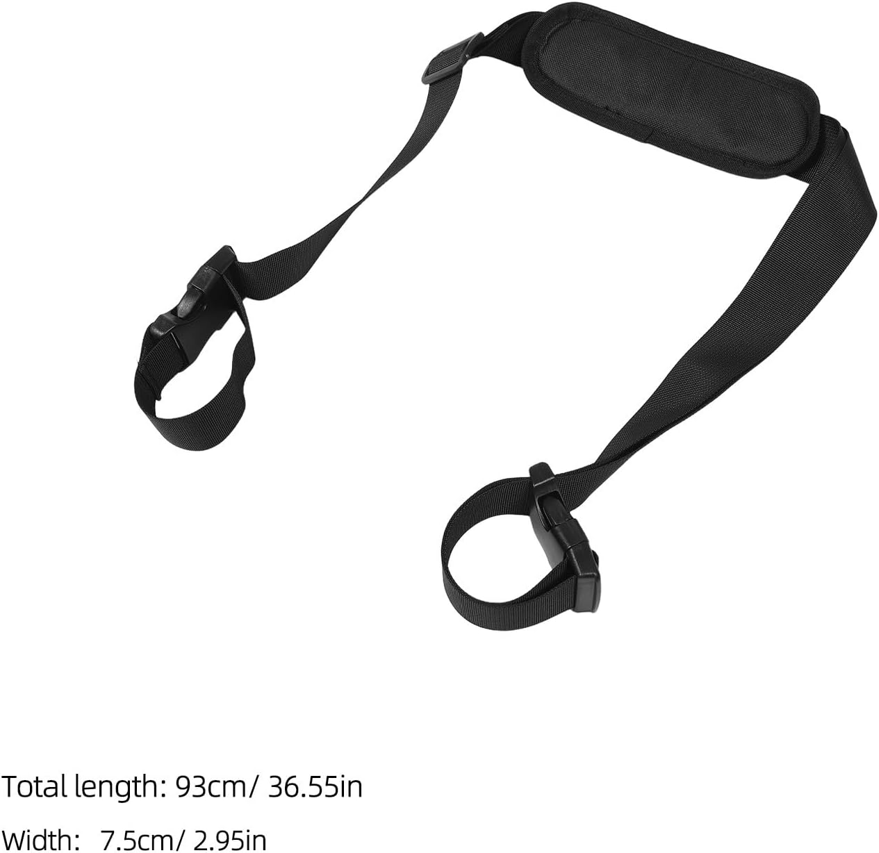 Gatuida 2Pcs Baby Stroller Handle Strap: Safety Wrist Leash - Adjustable Pram Wheelchair Hand Leash for Storing Items - Security-Accessory for Child Safety image number 3