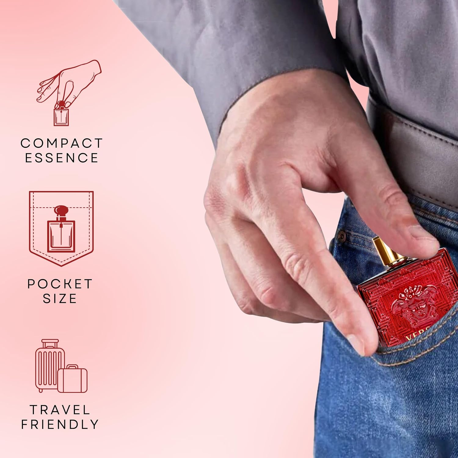 Versace Versace Eros Flame Mini Eau De Parfum 5Ml image number 2