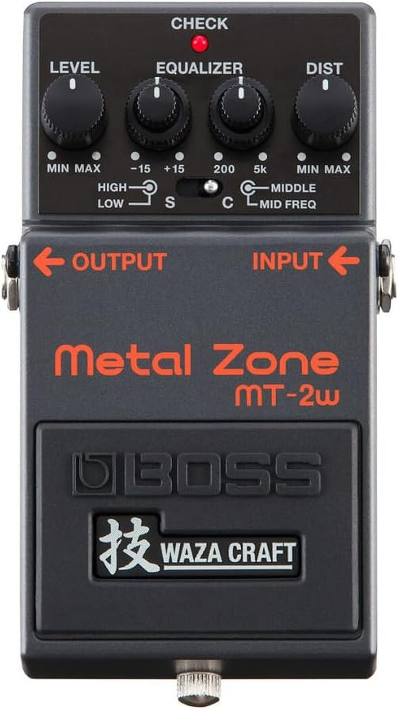 BOSS Compact Guitar Pedal (MT-2W) image number 3