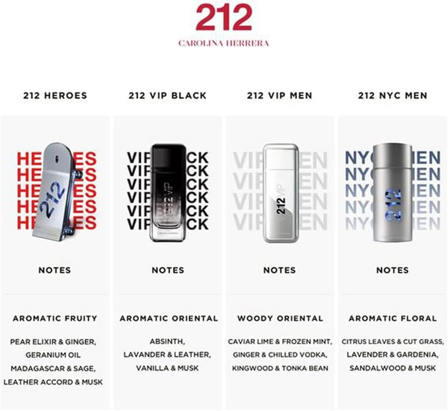 Carolina Herrera 212 Men Heroes Forever Young for Men 5.1 Oz EDT Spray image number 1