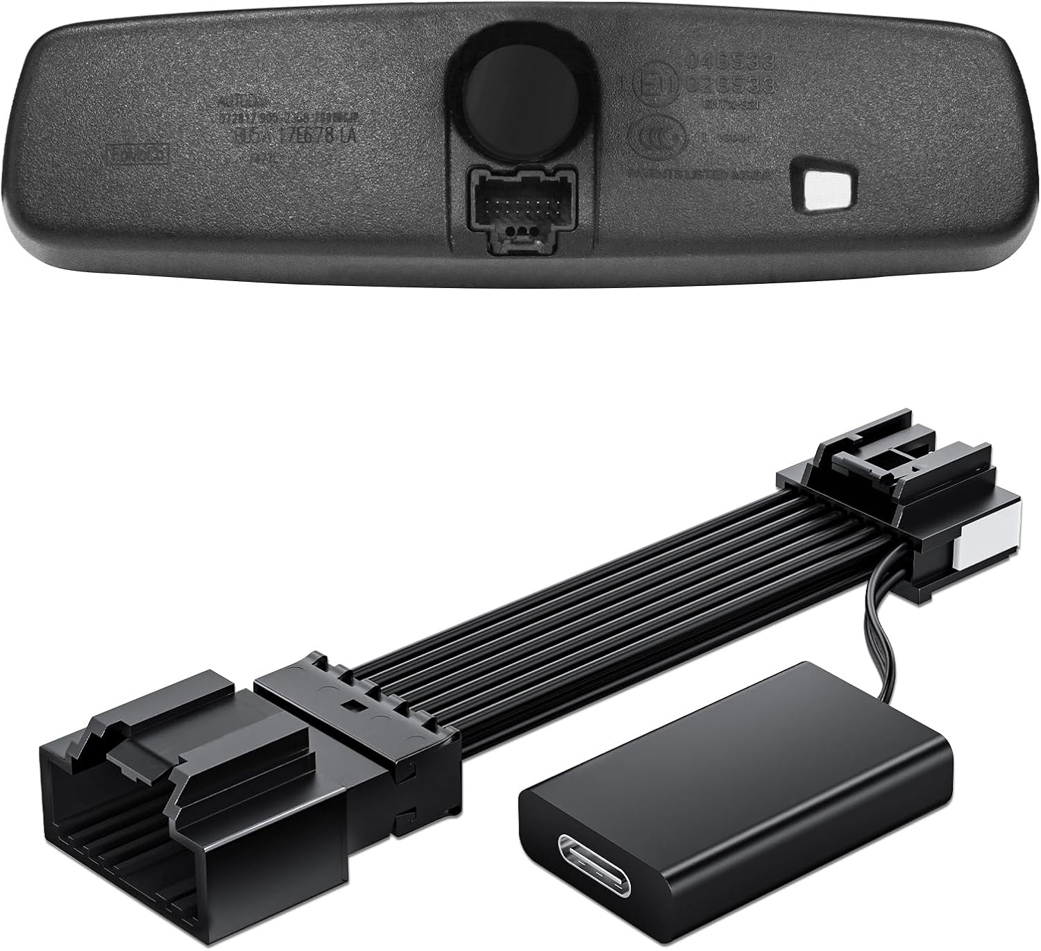 Dashcam Power Adapter Ford 16 Pin (Model A) Fit for Mazda, Ford F150/F250/F350 Explorer Bronco Etc,Hide the Wires,Gps Radar Mirror Camera Dash Cam Adapte,Connects to Rearview Mirror(Exposed) image number 5