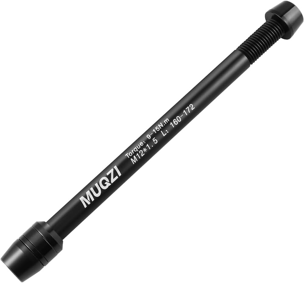 Bike Trainers Thru Axles,Bike Thru Axle,Bicycle Trainer Thru Axle,Replacement Skewer Axle,For Bicycle Indoor Trainer,For Rear Wheel Attachment Trainer,Black image number 3