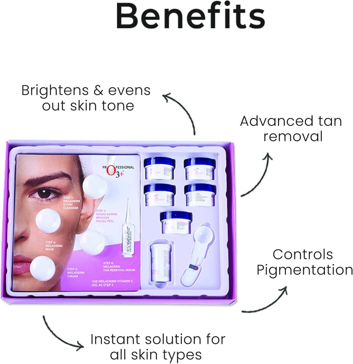 O3+ Power Brightening Facial Kit - Facial Machine by O3+ image number 6