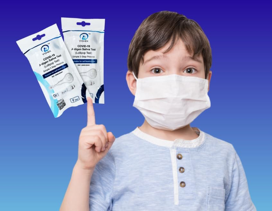 COVID-19 RAT Test, Rapid Antigen Saliva Test Kit (Lollipop) - Single Test - ARTG 374065 image number 1