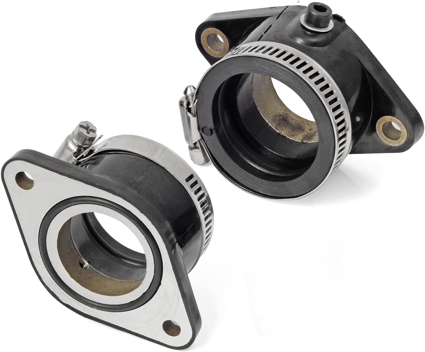 Left Right Carburetor Intake Manifold Boot Compatible with Suzuki Gs850 GS850G GS850GL 1980 1981 1982 1983 13110-45101 13120-4510 image number 3