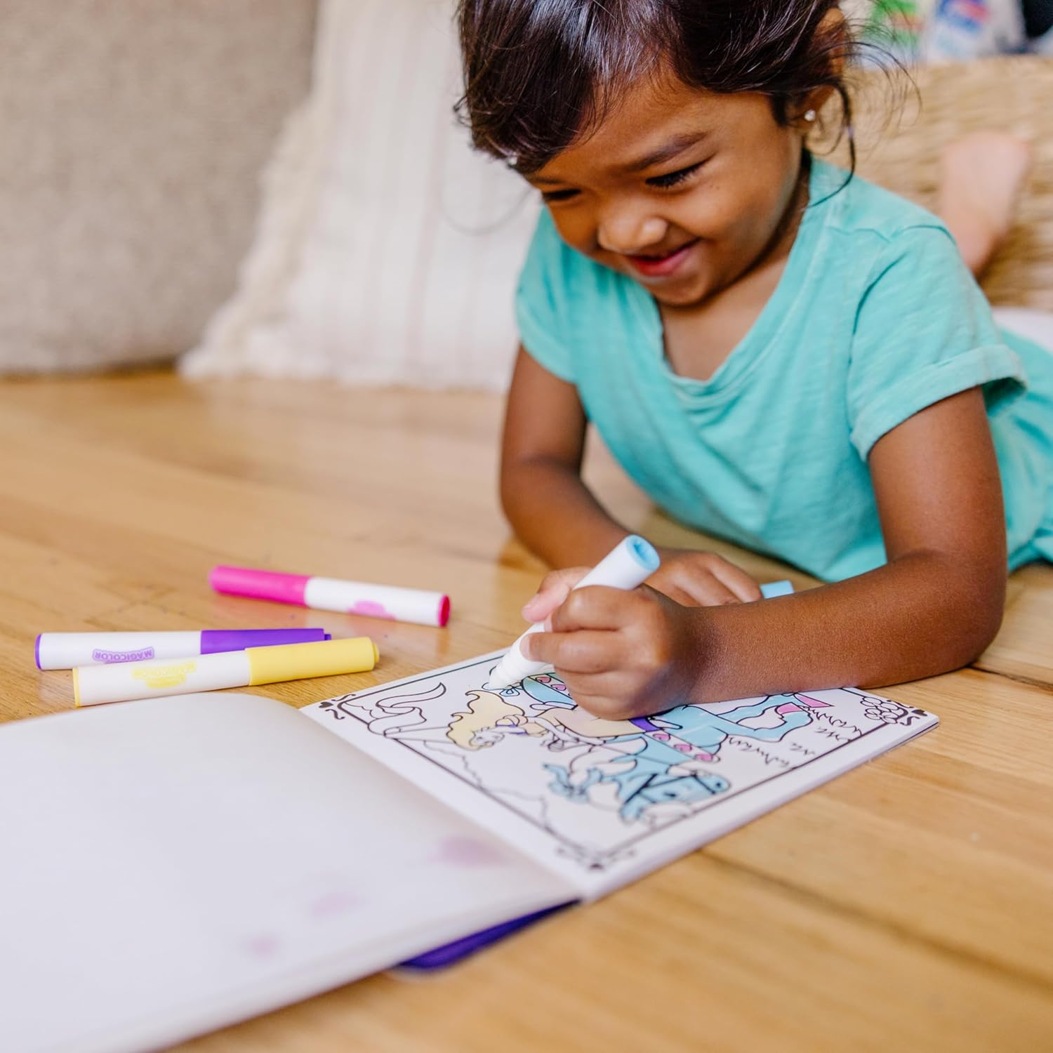 Melissa and Doug - on the Go - Magicolor - Colouring Pad - Princess image number 3