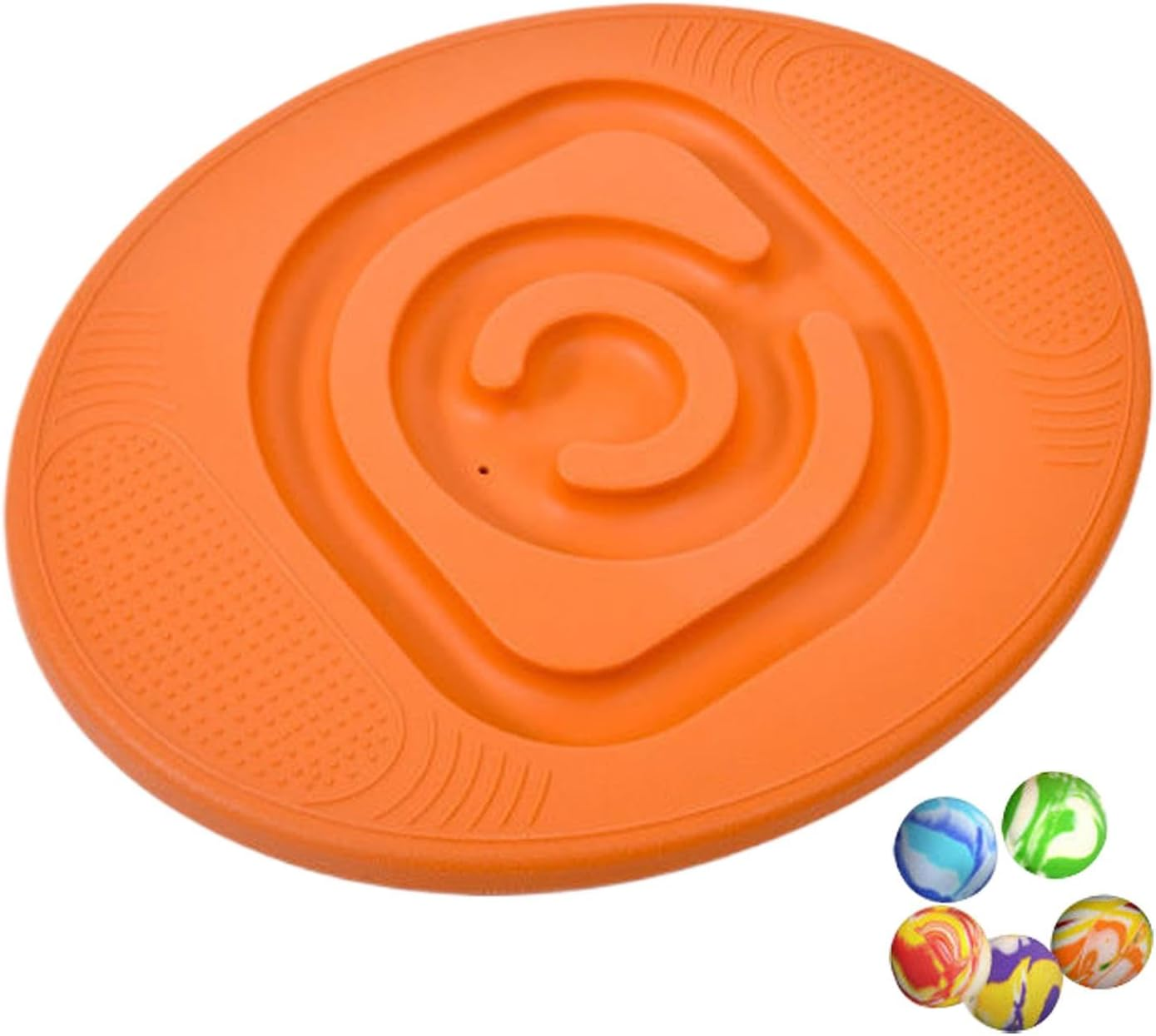 Balance Maze Board, Toddler Sensory Balance Toys Equipment, Wobble Balance Board for Kids 3 and up Years Old, Balance Board for Yoga and Physical Exercise, 46X36Cm/18.11X14.17 Inches image number 5