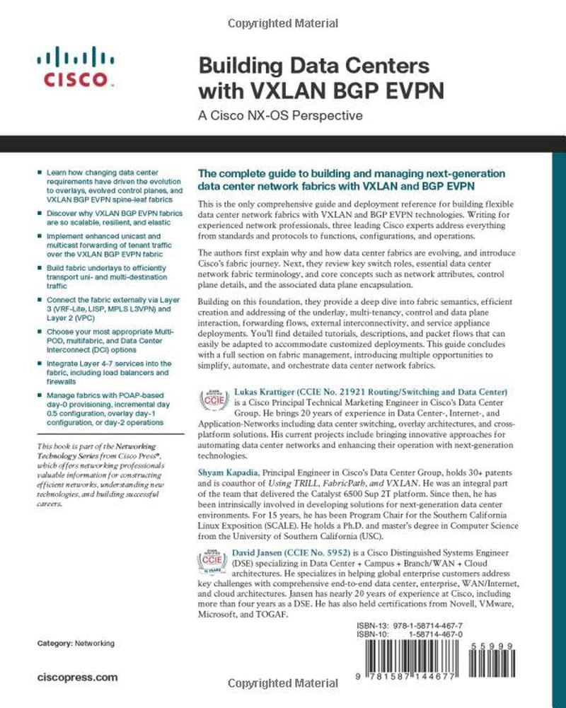 Building Data Centers with VXLAN BGP EVPN: a Cisco NX-OS Perspective