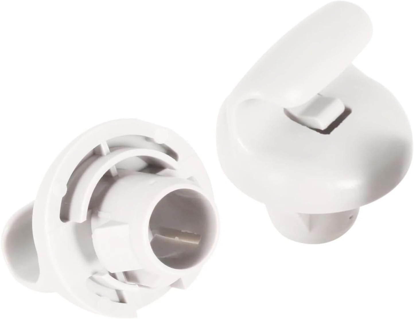 2Pcs 96409BC402 Sun Visor Bracket Clips & Hook, Replacement for Nissan Qashqai J10 2007-2013 Dualis 2007-2014, Interior Sun Visor Repair Fixing Clips Set image number 4