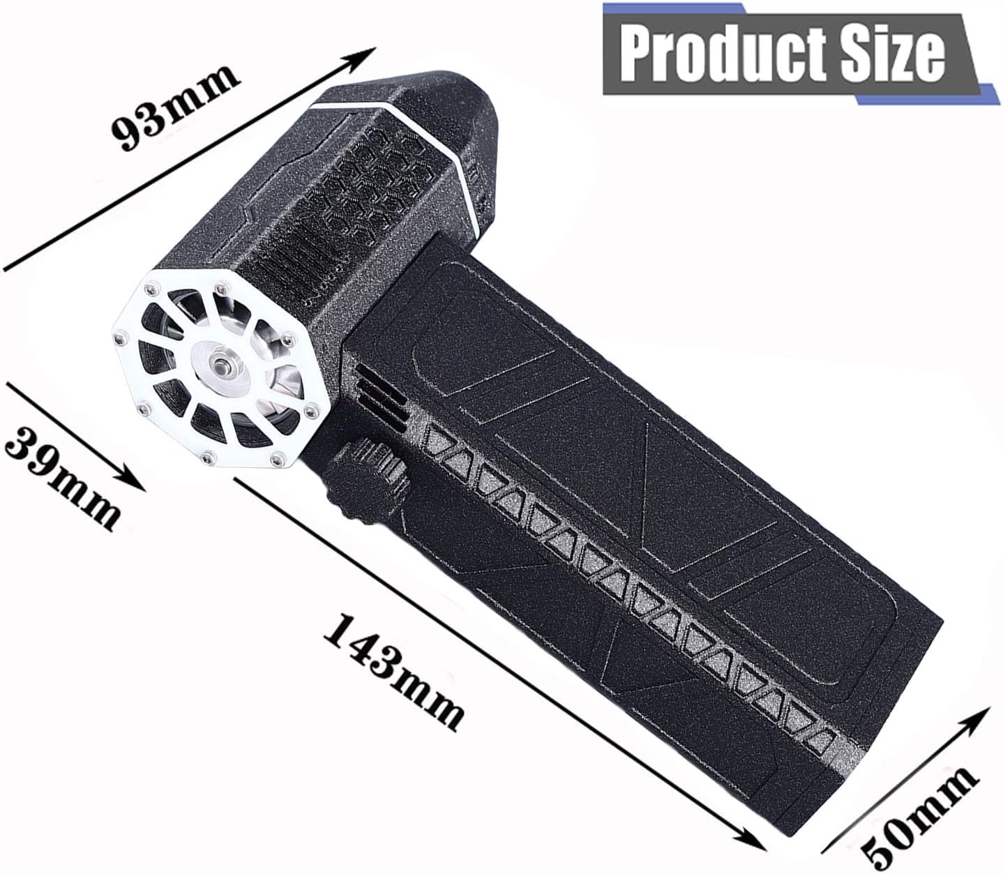 Jet Dry Blower, 110000 RPM Powerful Mini Jet Blower, 25M/S, Portable and Rechargeable, High Speed Turbo Powered Jet Fan Blower Mini Blower Air Duster for Car Cleaning Camping image number 3