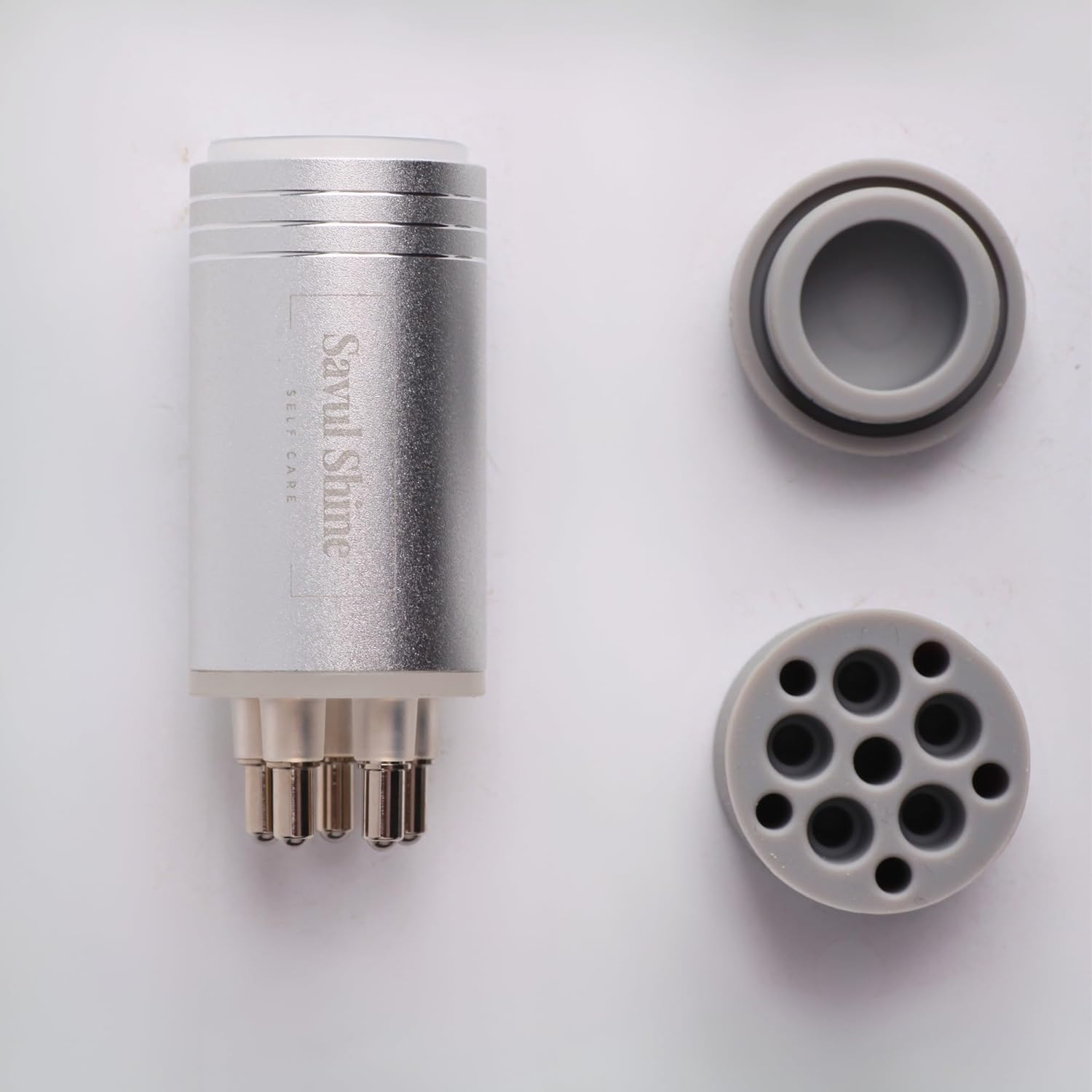 Savul Shine Scalp Oil Applicator, Essential for Hair Root Growth,Comb Bottle, Massager - Graduated 10Ml Scale for Head Care image number 5