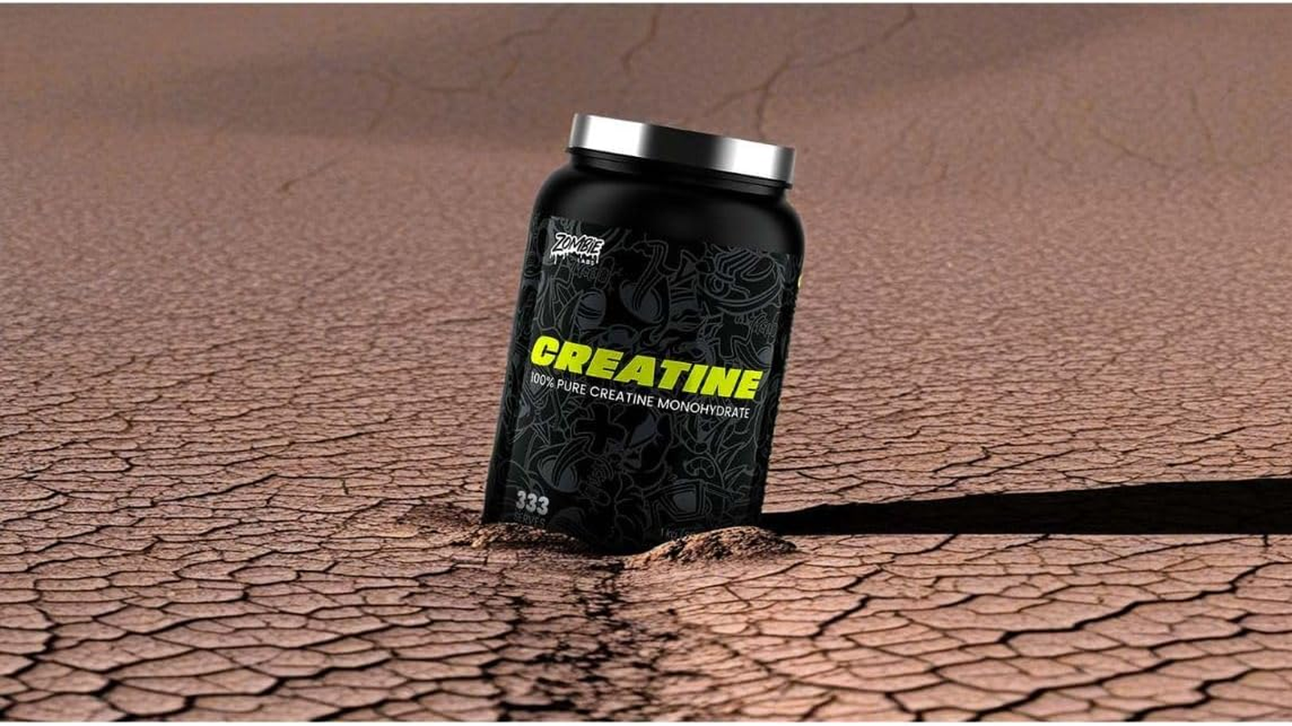 Zombie Labs Creatine Monohydrate 1Kg Pure Form 333 Serves