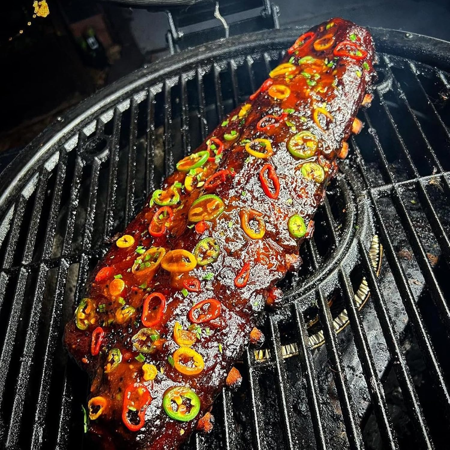 19.5" round Cast Iron Grill Grate Kit for Char Griller Akorn Kamado Ceramic Grill 16220, Pit Boss K24, Louisiana Grills K24, Parts for Char-Griller Replacement Grates, Chargriller Grates Replacement image number 4