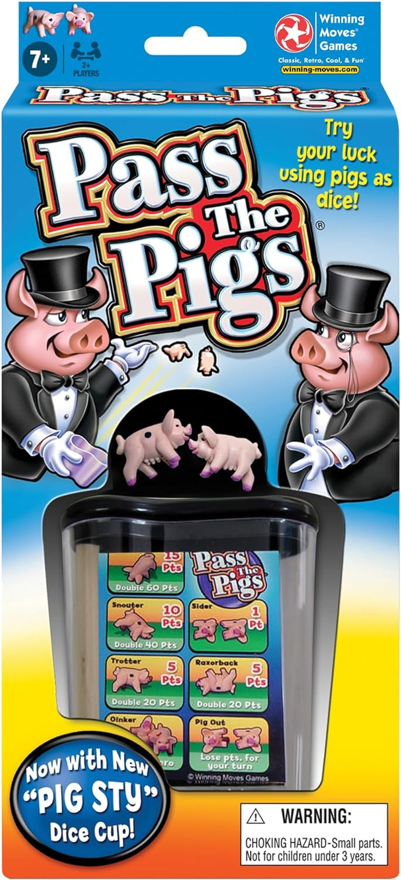 Winning Moves WMA Pass the Pigs Original Edition Board Game