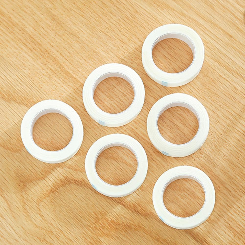 Lash Tape for Clusters, 6 Rolls Breathable Eyelash Extension Tape for DIY Lash Application, Salon-Grade Supplies with Easy Direct Tearing, Skin-Friendly Design image number 5