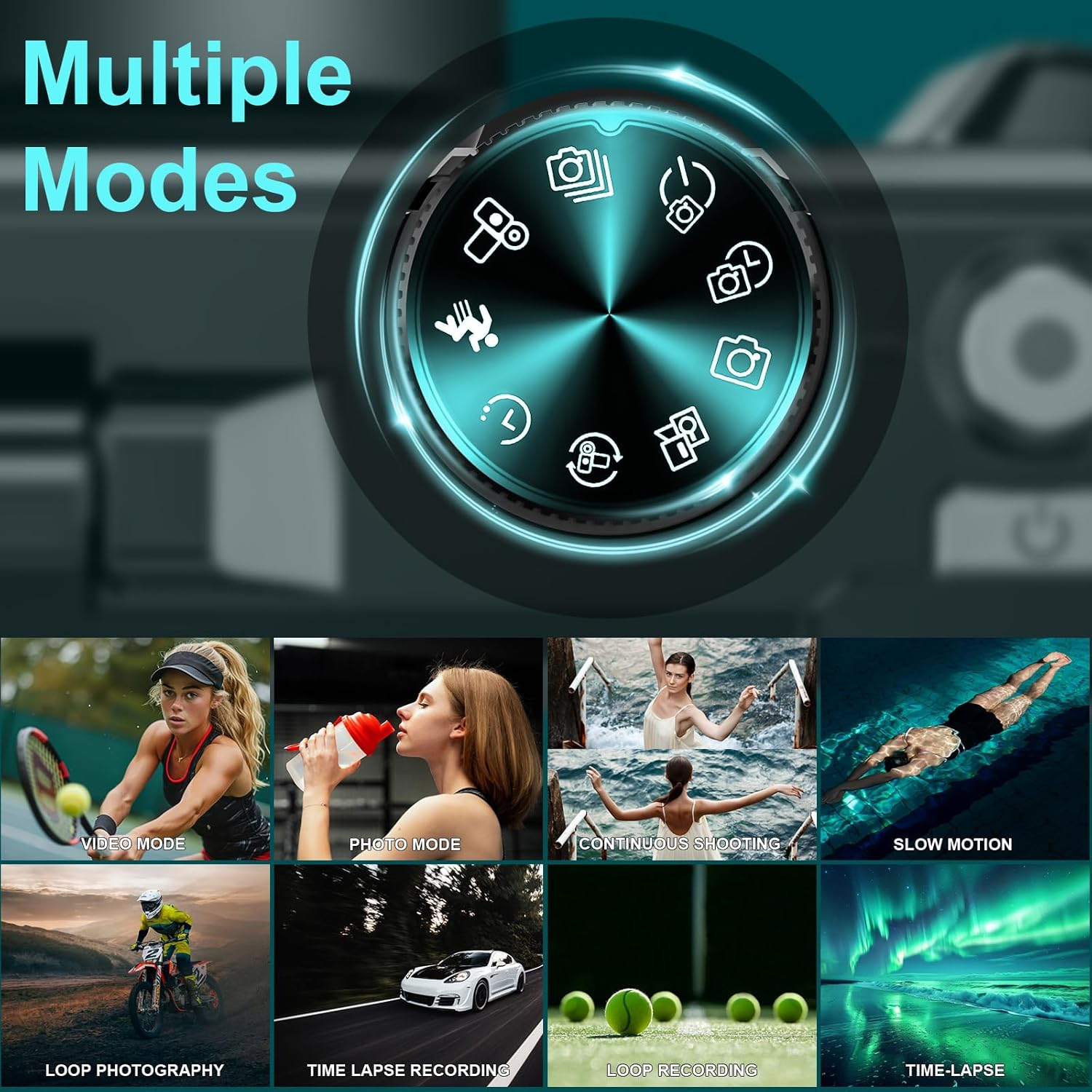 5K Digital Camera for Photography - 75MP Wifi Vlogging Camera for Youtube - UHD 18X Zoom Digital Cameras with Flip Screen 3" 180&deg; - Travel Photography Flash Camara for Beginners & Adults image number 4