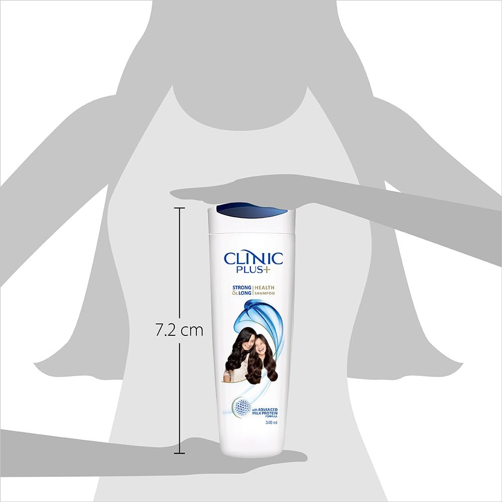 Clinic plus Strong & Long Health Shampoo, 340 Ml image number 1