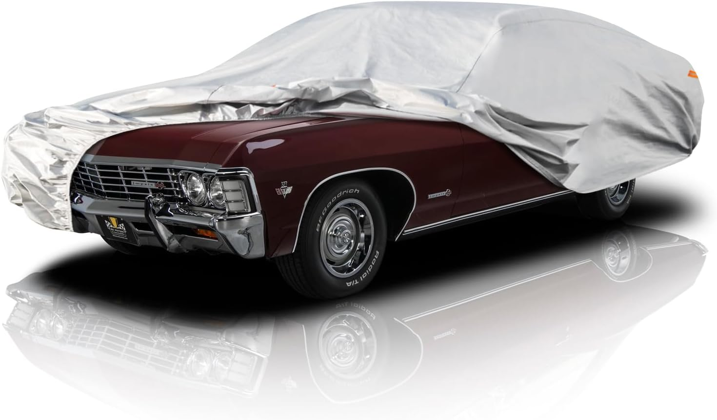 Kayme 6 Layers Station Wagon Car Cover Waterproof All Weather, Outdoor Full Cover with Zipper Door, Universal Fit for Volvo V60, BMW 3 Series Touring, Audi A4 Avant Allroad (178-190 Inch).