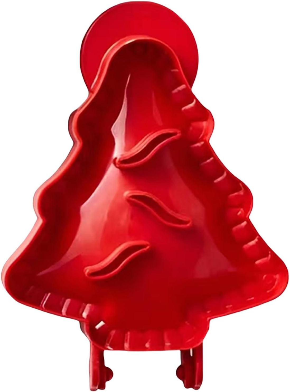Christmas Hand Pie Making Mold - Christmas Tree Shape Mold Hand Pie Maker | Household Pocket Size Pie Dough Press Baking Molds for Meat Pies, Fruit Tarts image number 6