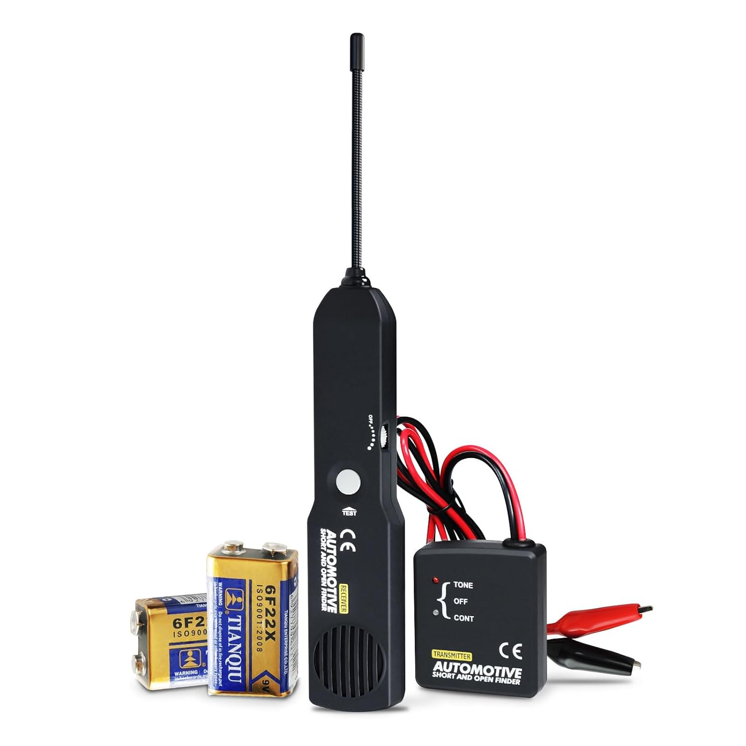 Automotive Electrical Open&Short Finder Circuit Tester Circuit Finder Detector Tone Generator Cable Wire Breaker Tracker Circuit Fault Find DC 6-42V Car Diagnostic Tool image number 3