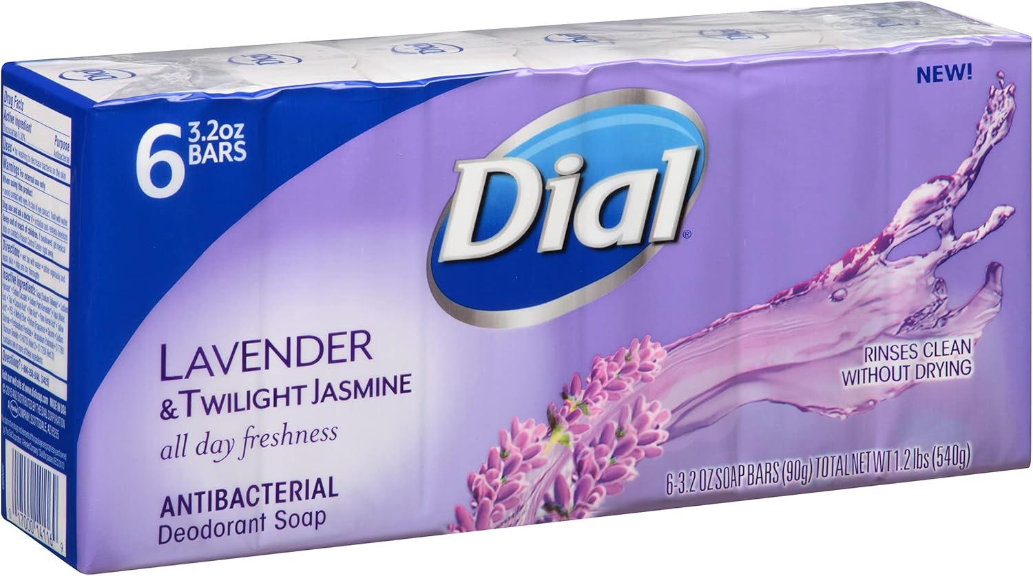 Soap Lavender & Twilight Jasmine 6 Bars 90Ml Bars