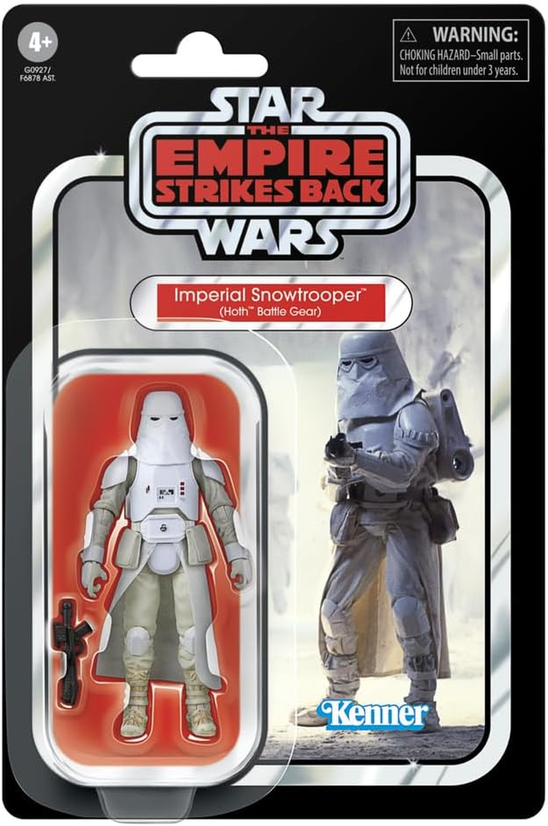 Star Wars the Vintage Collection Imperial Snowtrooper (Hoth Battle Gear), Star Wars: the Empire Strikes Back 3.75 Inch Collectible Action Figure image number 1
