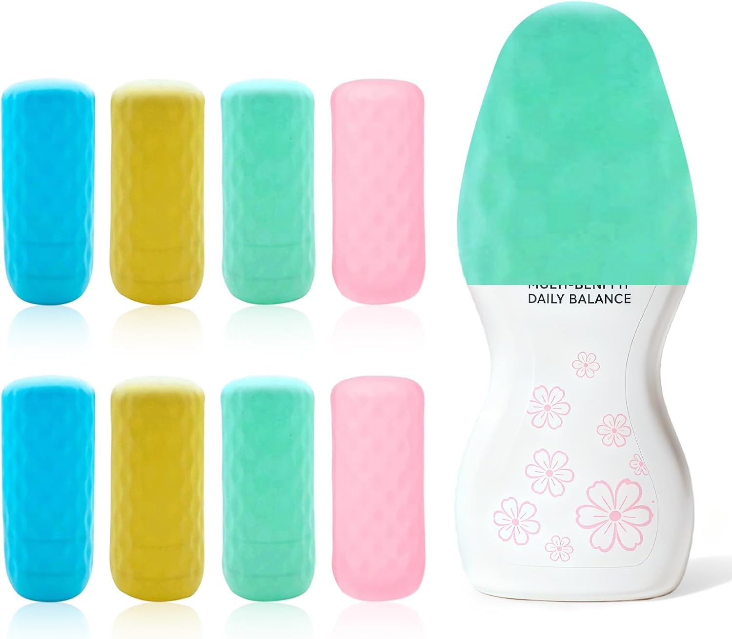 Jeyzuroa 8 Pack Cruise Essentials Travel Bottles, Silicone Travel Bottles for Toiletries, Leak Proof Travel Size Toiletries Containers, Travel Kit Accessories for Women Men image number 3