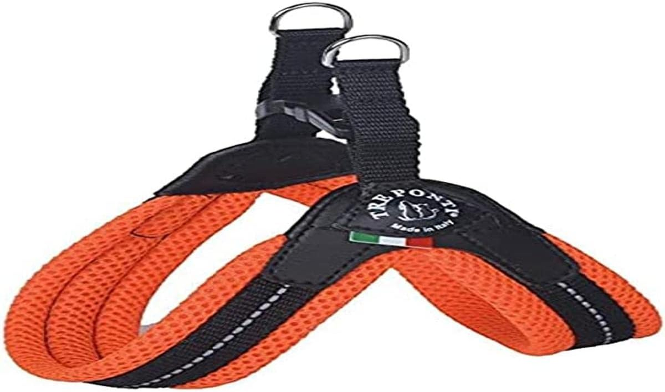 TRE PONTI Easy Fit Mesh Fix Neon Dog Harness, Size 3.5, Green image number 4