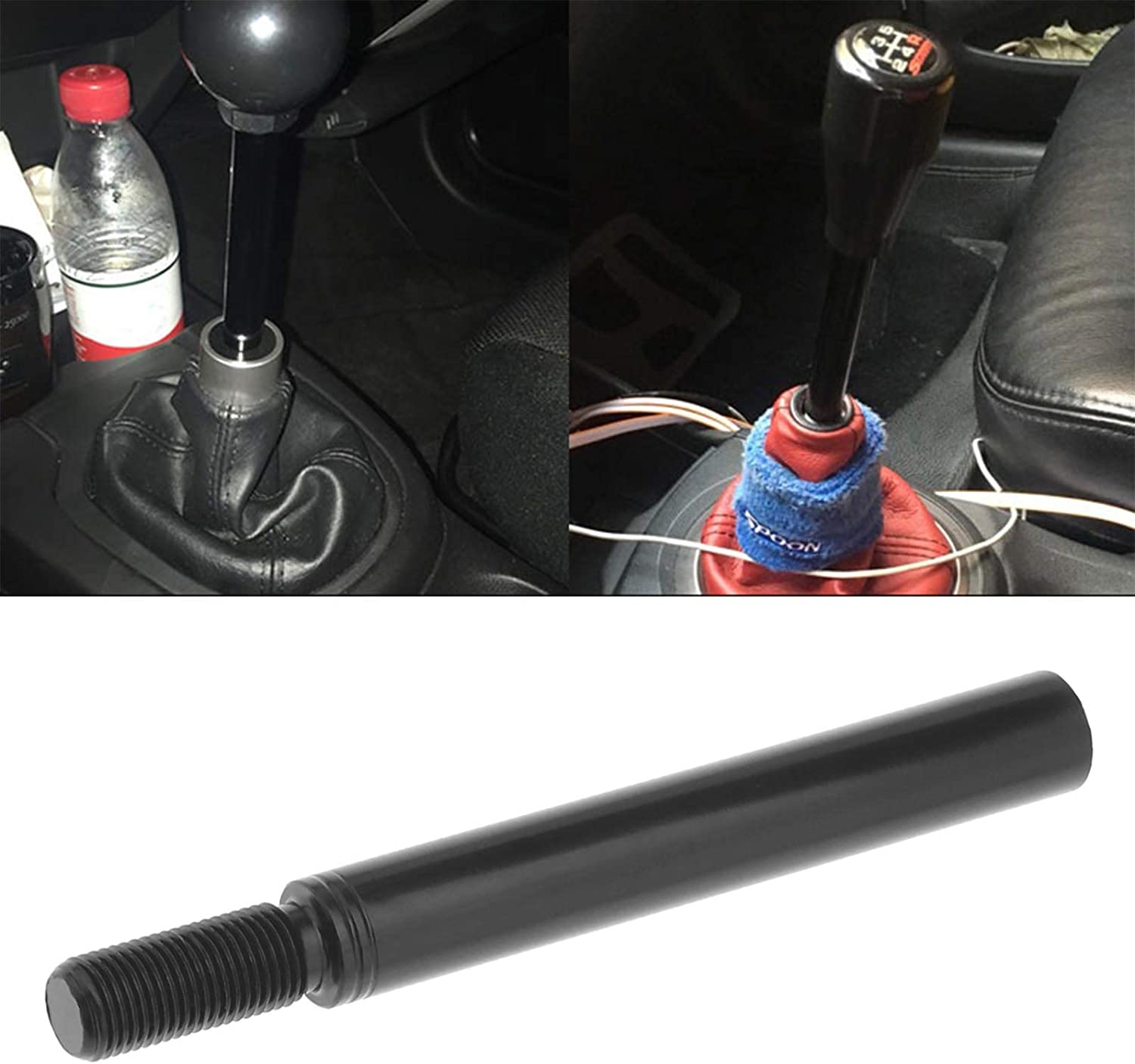 SING F LTD M12X1.25 Aluminum Shift Knob Extension Adapter Gear Shifter Lever Extender image number 5