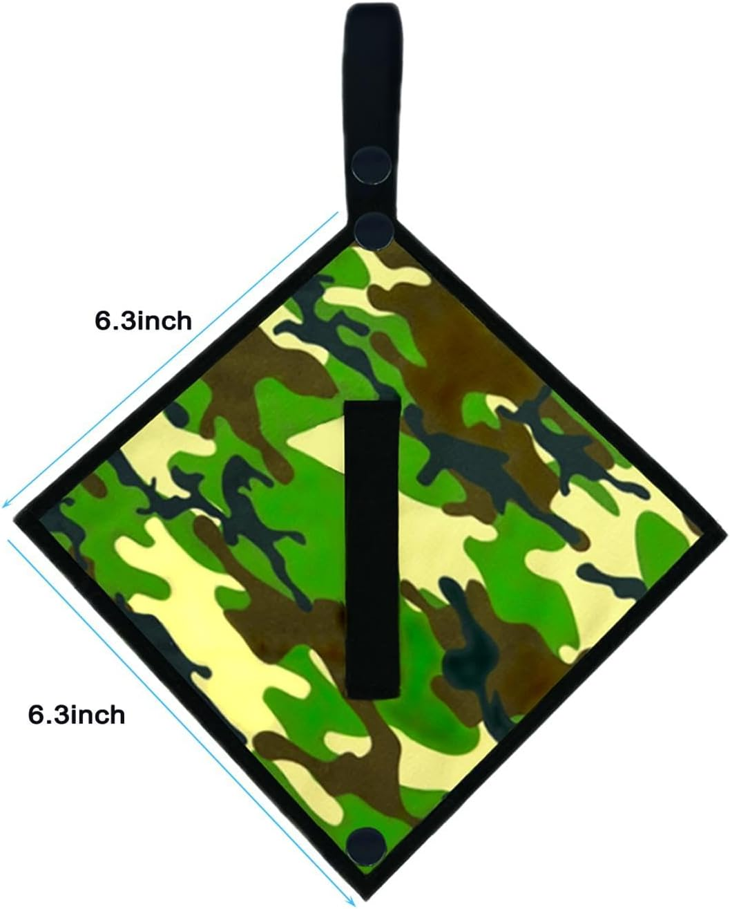 Eigell 2 Pieces Hiking Pee Cloths, Camp Pee Cloths Reusable Travel Hygienic Hiking Accessories, Reusable Absorbent Wipe Camping Toilet Paper image number 6