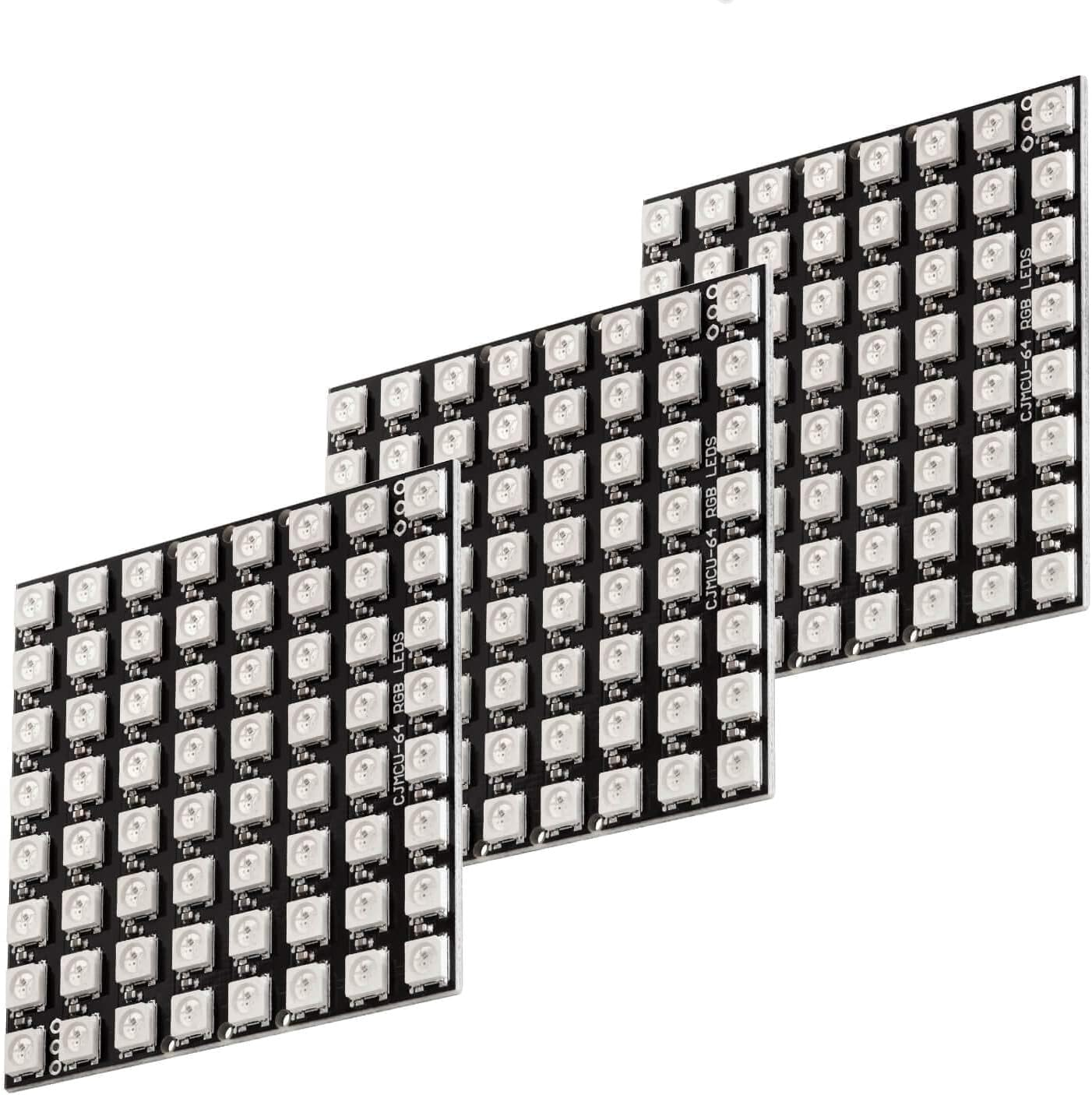Mellisso 3 X U 64 LED Panel CJMCU-8X8 Module Compatible with for and For image number 6