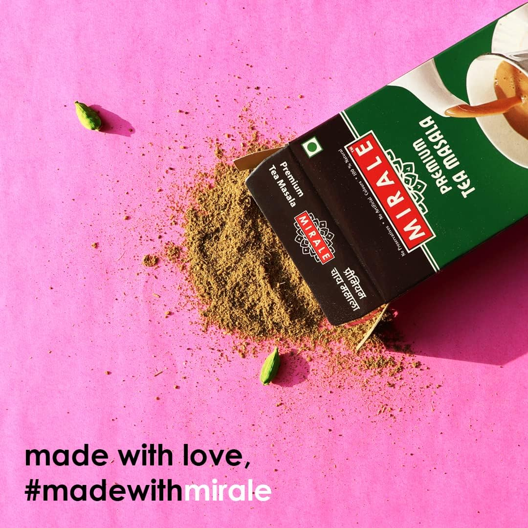 MIRALE Premium Tea Masala | Chai Masala with Pure & Real Spices | Healthy and Authentic - 100Grams (Pack of 1) image number 2