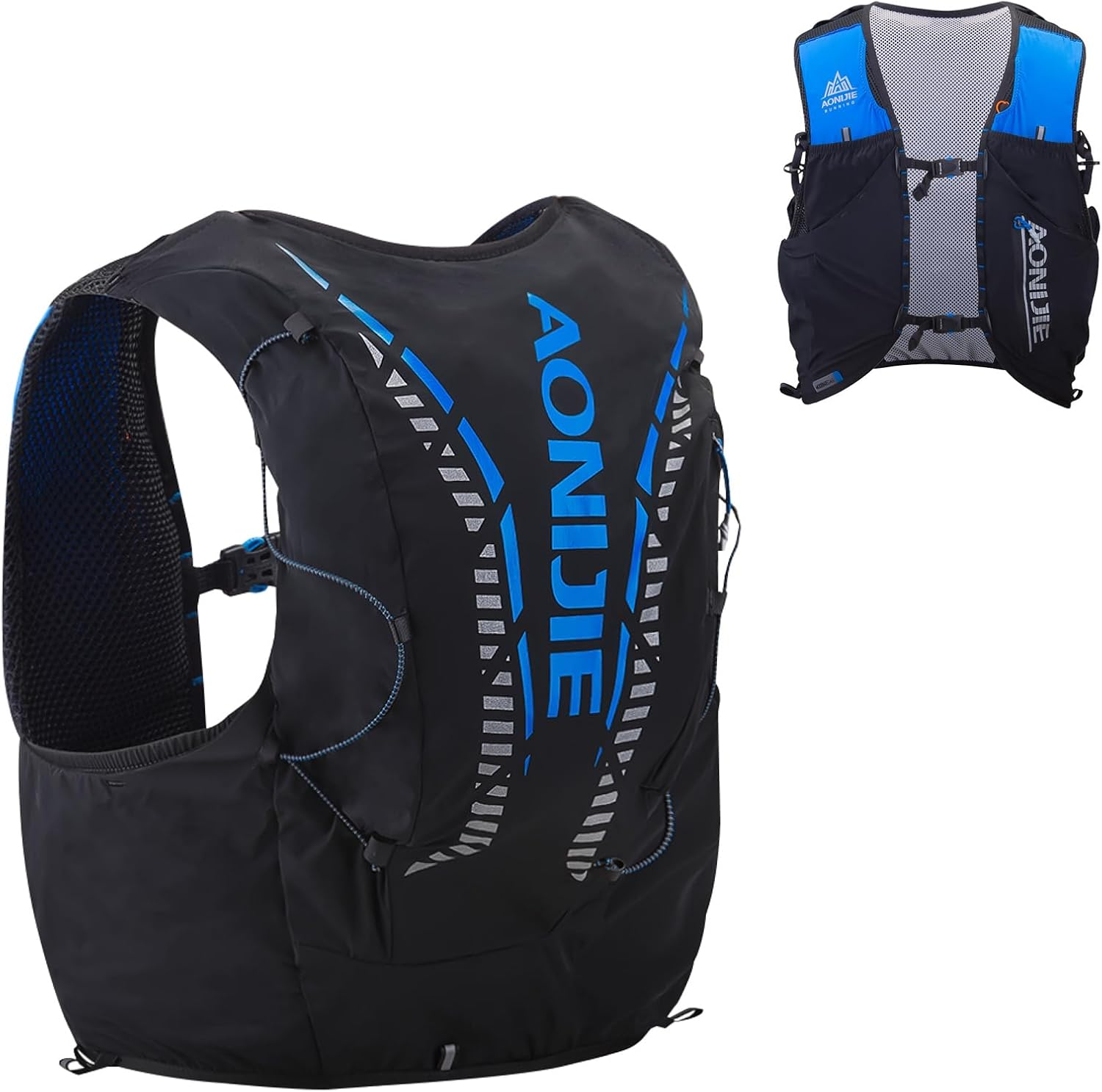 AONIJIE Running Vest 12L Hydration Backpack Vest Pack Lightweight for Men Women Cycling Hiking Trail Race