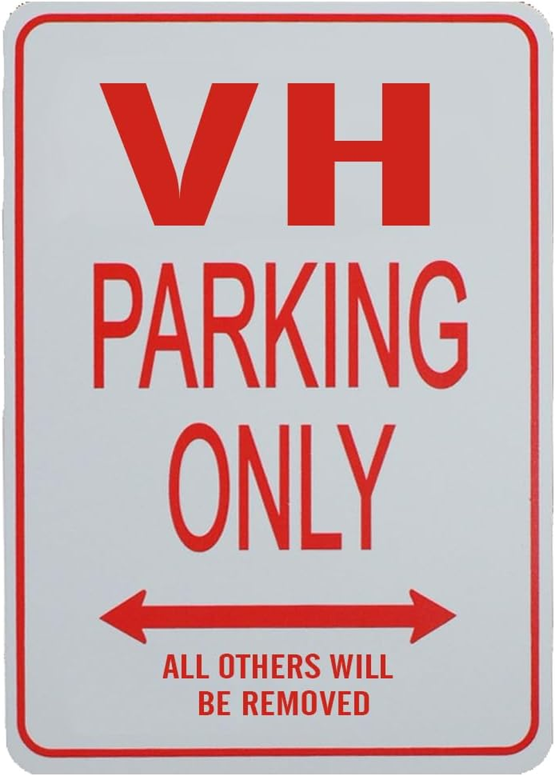 VH Parking Only - Miniature Fun Parking Sign