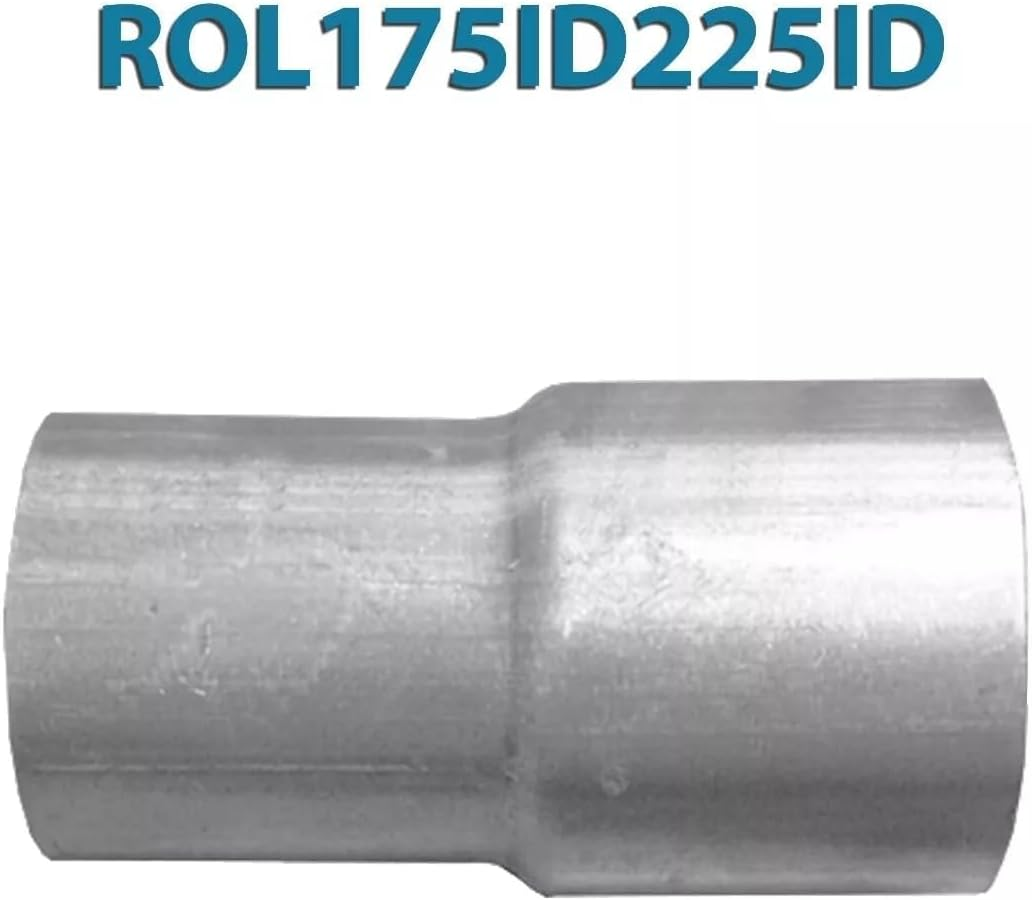 ID 1.89 Inch to Ld 2.36 Inch Universal Exhaust Pipe to Component Pipe Adapter Reducer 1.89'' ID to 2.36'' ID Polished Stainless Steel 4 Inch Overall Length image number 6