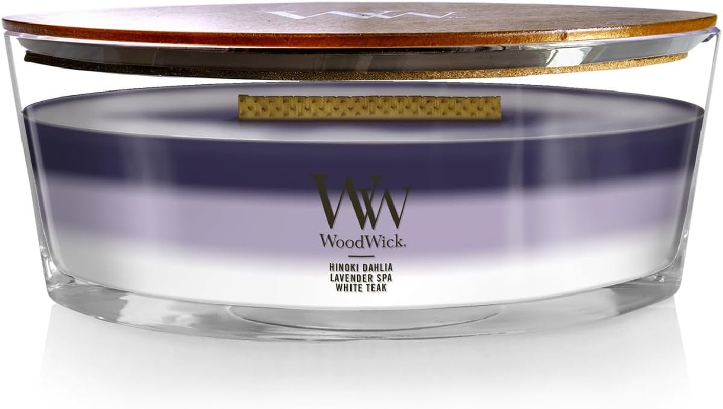 Woodwick White Honey Jar Candle, Ellipse image number 4