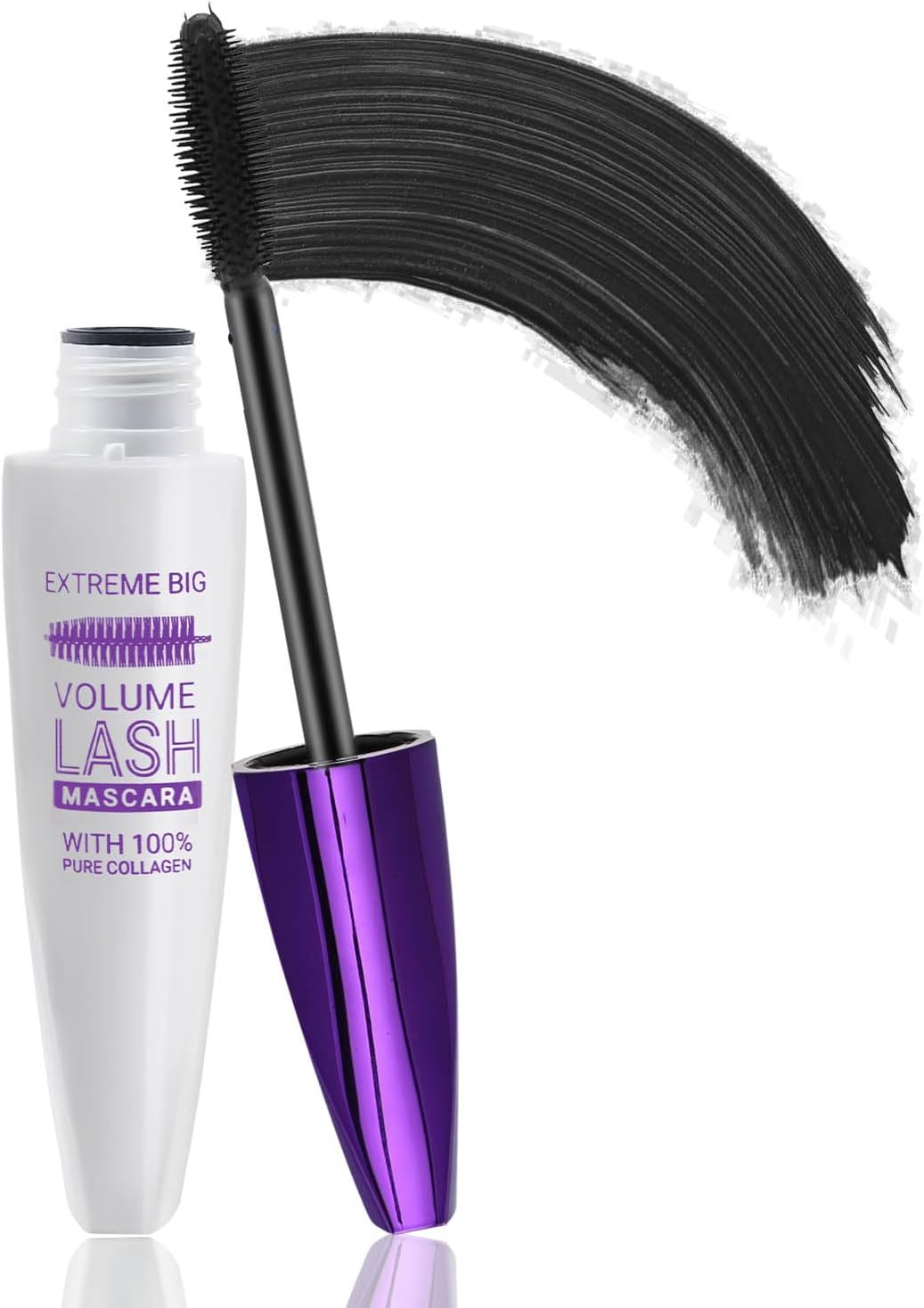 Boobeen Colorful Lash Mascara Waterproof, Voluminous and Lengthening Mascara, Curling Eyelashes Makeup, Long Lasting, No Smudging