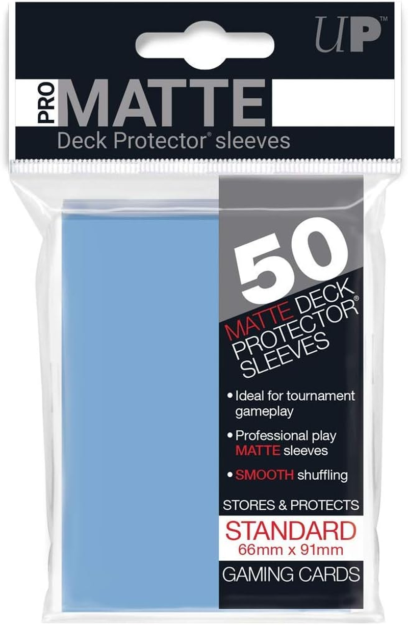 Ultra Pro: UP84190 Pro-Matte 50Ct Standard Deck Protector Sleeves: Lime Green
