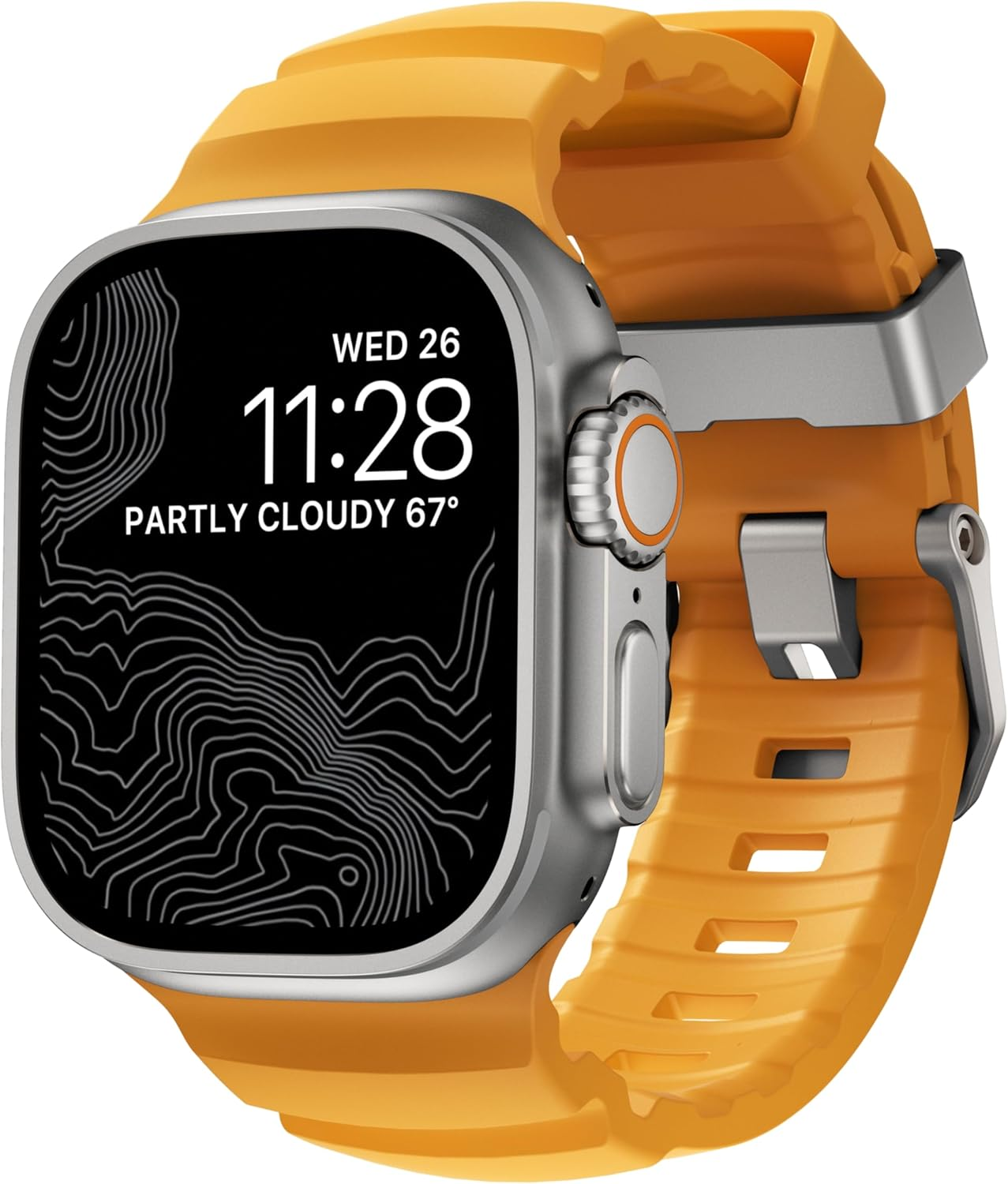 NOMAD Apple Watch Sport Band Rocky Point Apple Watch Band with Titanium Hardware, Adventurous Rugged Apple Watch Band for Men and Women - Apple Watch Ultra Band