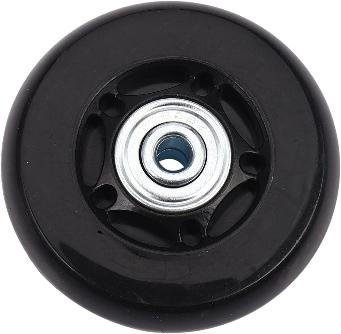 Tuperoymse 2 Set Luggage Suitcase Replacement Wheels Axles Rubber Deluxe Repair OD 64Mm New