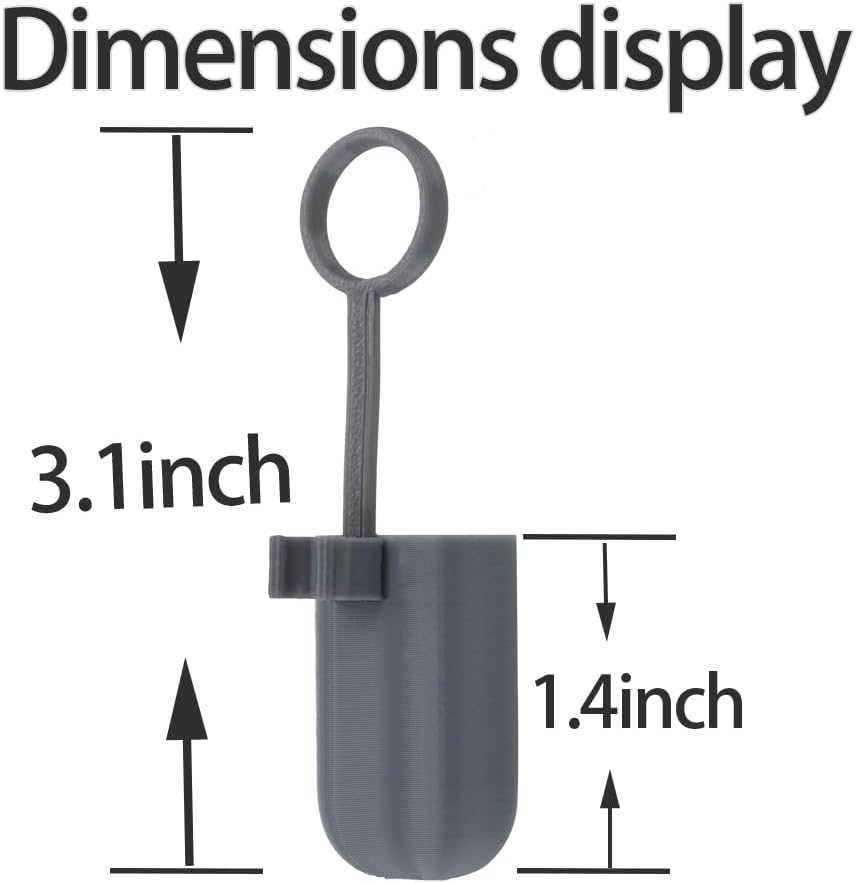 Outrails Starlink Gen 3 Cable Silicone Caps Starlink Gen3 Cable Plug Protective Caps Starlink V3 Accessories Silicone Caps Router and Antenna Ends Durable Dust Plug Caps Storage and Organization image number 1