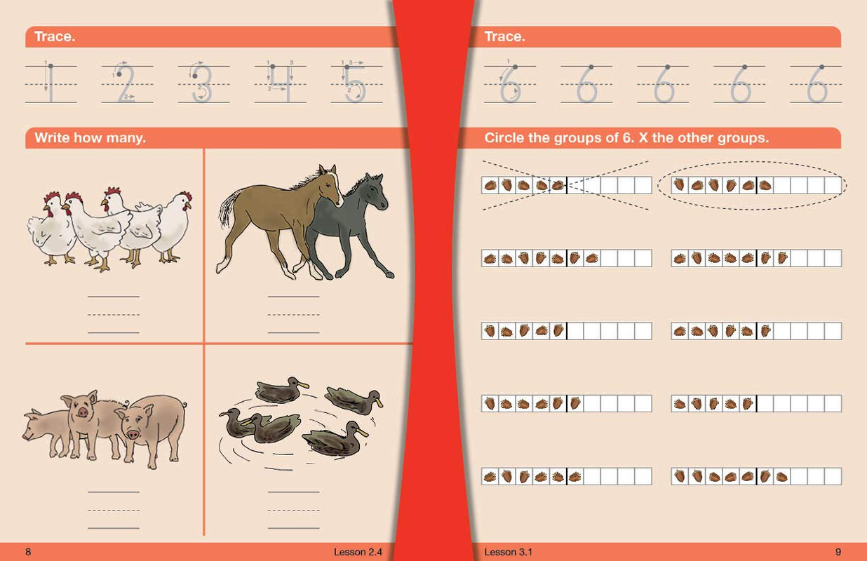 Kindergarten Math with Confidence Student Workbook (Math with Confidence): 2 image number 2