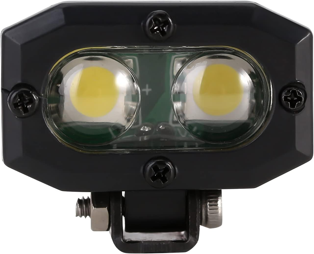 INJORA RC Crawler Lights LED Headlight for Axial TRX-4 TRX6 SCX10 90046 Wraith Redcat Gen8 1/10 RC Crawler Car,4Pcs image number 4