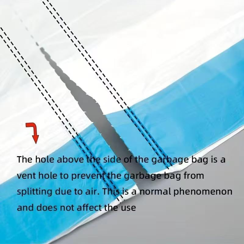 Furever Love 60 Count Trash Bags for Automatic Cat Litter Box Self Cleaning, Replacement Extra Large Liners for Robot Box, 60 Rolls Drawstring Waste Bags, 50Cm X 45 Cm (4 Rolls/15 Counts) image number 1