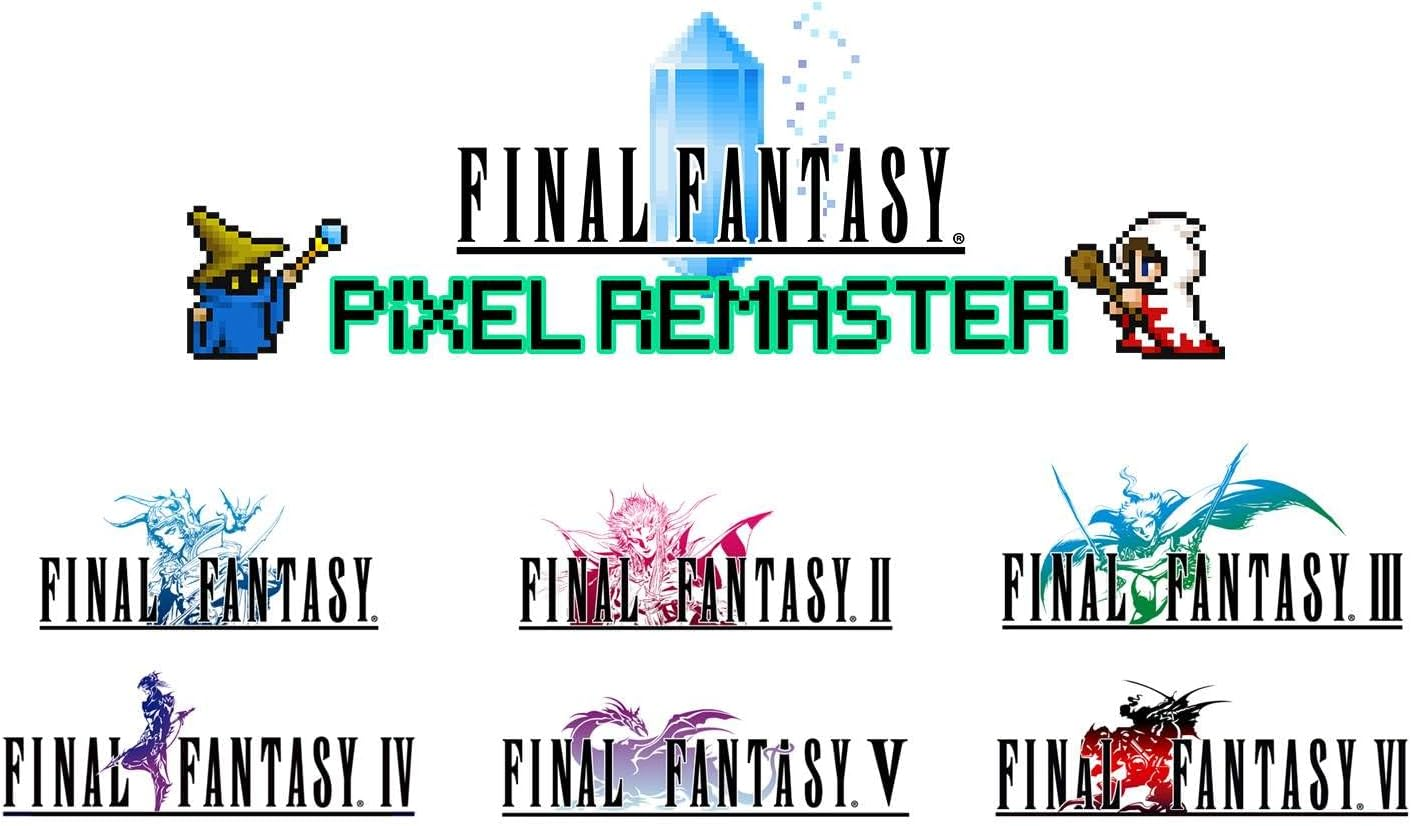 Square Enix Nintendo Switch Final Fantasy I-VI Pixel Remaster Collection image number 1